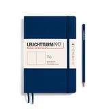 БлокнотиБлокнот Leuchtturm1917 Середній, М'яка обкладинка, Темно-синій, чисті аркуші придбати в Dreamarium