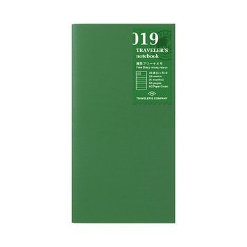 Traveler's NotebookЗмінний блокнот для TRAVELER'S Notebook, Regular Size, недатований щотижневик з нотатками придбати в Dreamarium
