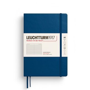 БлокнотиБлокнот Leuchtturm1917, Середній, Indigo, Лінія придбати в Dreamarium