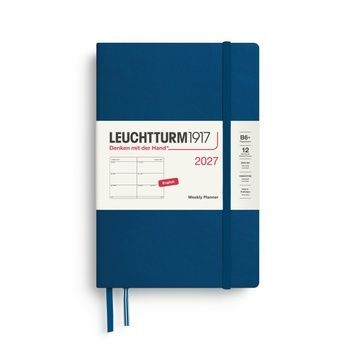 Датовані блокнотиЩотижневик Leuchtturm1917 Paperback (B6+) 2027 Indigo придбати в Dreamarium