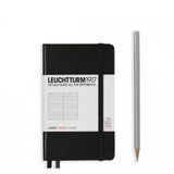 БлокнотиБлокнот Leuchtturm1917 Кишеньковий, Чорний, лінія придбати в Dreamarium