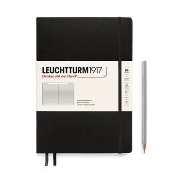 БлокнотиБлокнот Leuchtturm1917 Composition (B5), чорний, лінія придбати в Dreamarium