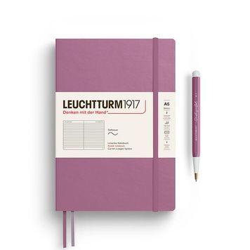 БлокнотиБлокнот Leuchtturm1917 Середній, М'яка обкладинка, Dusty Rose, Лінія придбати в Dreamarium