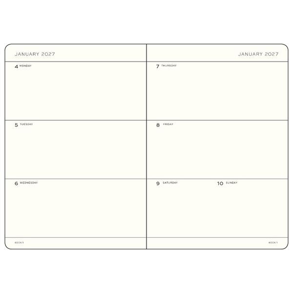 Датовані блокнотиЩотижневик Leuchtturm1917 Medium (A5) м'яка обкл., 2027 Dusty Rose придбати в Dreamarium