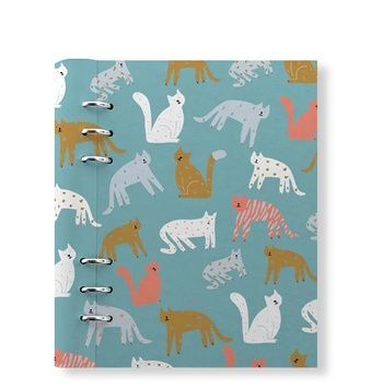 ОрганайзериОрганайзер-блокнот Filofax Clipbook A5 Pets, Cats Turquoise придбати в Dreamarium