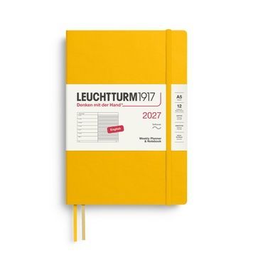 Датовані блокнотиЩотижневик з нотатками Leuchtturm1917 Medium (A5) м'яка обкл., 2027 Sunflower придбати в Dreamarium