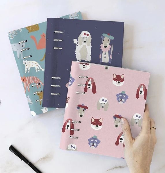 ОрганайзериОрганайзер-блокнот Filofax Clipbook A5 Pets, Cats Turquoise придбати в Dreamarium