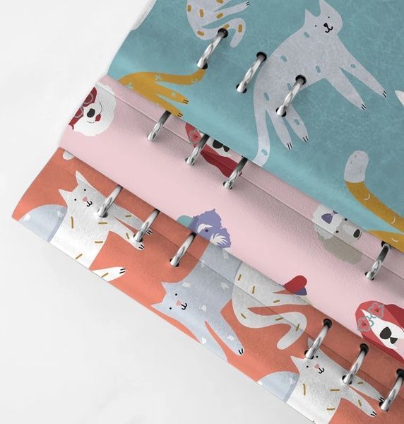 ОрганайзериОрганайзер-блокнот Filofax Clipbook A5 Pets, Cats Turquoise придбати в Dreamarium