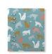 Органайзер-блокнот Filofax Clipbook A5 Pets, Cats Turquoise 145102 фото 1