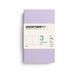 Блокнот Leuchtturm1917, Jottbook Pur, Pocket, Lilac, 3 шт, чисті аркуші 400711 фото 1