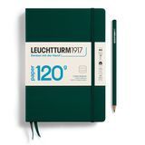 БлокнотиБлокнот Leuchtturm1917 120G Edition, Середній, Forest Green, Лінія придбати в Dreamarium