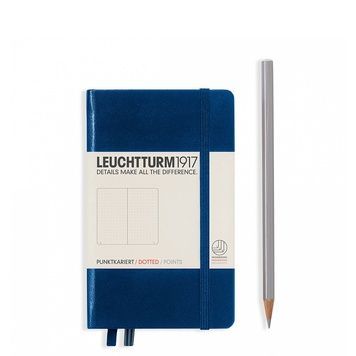 БлокнотиБлокнот Leuchtturm1917 Кишеньковий, Темно-синій, крапка придбати в Dreamarium