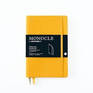 БлокнотиБлокнот MONOCLE&Leuchtturm1917 Paperback (В6+), М'яка обкладинка, Yellow, крапка придбати в Dreamarium