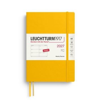 Датовані блокнотиЩотижневик Leuchtturm1917 Medium (A5) м'яка обкл., 2027 Sunflower придбати в Dreamarium