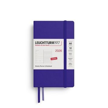 Датовані блокнотиЩотижневик з нотатками Leuchtturm1917 Pocket (A6) 2026 Ink придбати в Dreamarium