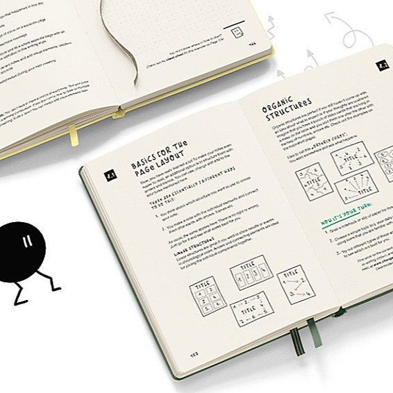Мотиваційні блокнотиБлокнот Leuchtturm1917 SketchNote Journal, Середній, Vanilla (англ) придбати в Dreamarium