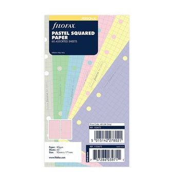 Бланки для органайзерівБланки в клітинку до органайзеру Filofax, Personal, pastel придбати в Dreamarium