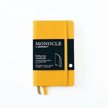 БлокнотиБлокнот MONOCLE&Leuchtturm1917 Кишеньковий, М'яка обкладинка, крапка, Yellow придбати в Dreamarium