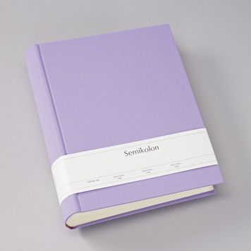 Фотоальбоми класичніФотоальбом Semikolon, Large, lilac silk придбати в Dreamarium