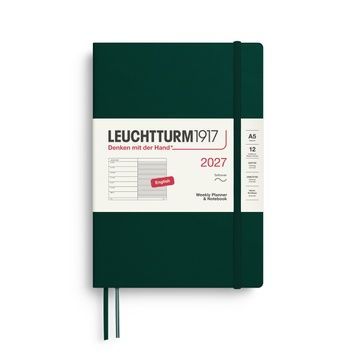 Датовані блокнотиЩотижневик з нотатками Leuchtturm1917 Medium (A5) м'яка обкл., 2027 Forest Green придбати в Dreamarium