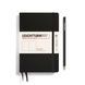 Блокнот Leuchtturm1917 Paperback (B6+), Чорний, Чисті аркуші 368514 фото 1