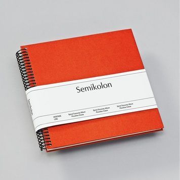 Фотоальбоми на спіраліФотоальбом на спіралі Semikolon, Piccolino, кремові сторінки, orange придбати в Dreamarium
