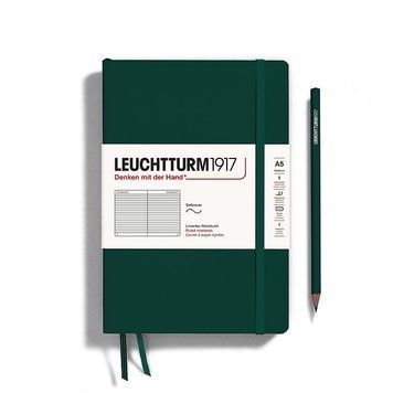 БлокнотиБлокнот Leuchtturm1917 Середній, М'яка обкладинка, Forest Green, Лінія придбати в Dreamarium