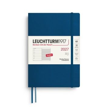 Датовані блокнотиЩотижневик з нотатками Leuchtturm1917 Medium (A5) м'яка обкл., 2027 Indigo придбати в Dreamarium