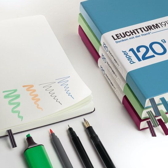 БлокнотиБлокнот Leuchtturm1917 120G Edition, Середній, Mint Green, Лінія придбати в Dreamarium