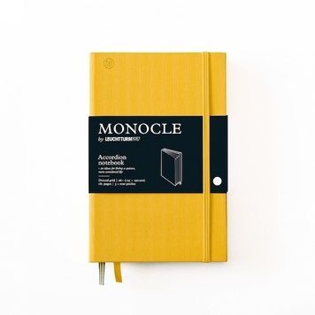 БлокнотиБлокнот-гаманець MONOCLE&Leuchtturm1917 Paperback (В6+), Yellow, крапка придбати в Dreamarium