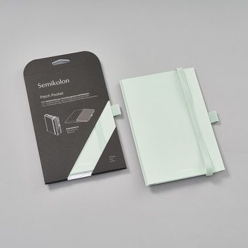 Петлі для ручокКишеня і резинка для блокнота Semikolon, A5, moss придбати в Dreamarium