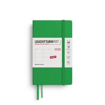 Датовані блокнотиЩотижневик Leuchtturm1917 Pocket (A6) 2026 Spring Leaf придбати в Dreamarium