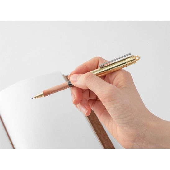 Кулькові ручкиЛатунна кулькова ручка TRAVELER'S COMPANY BRASS Ballpoint Pen придбати в Dreamarium
