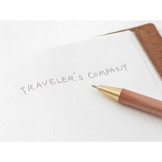 Кулькові ручкиЛатунна кулькова ручка TRAVELER'S COMPANY BRASS Ballpoint Pen придбати в Dreamarium