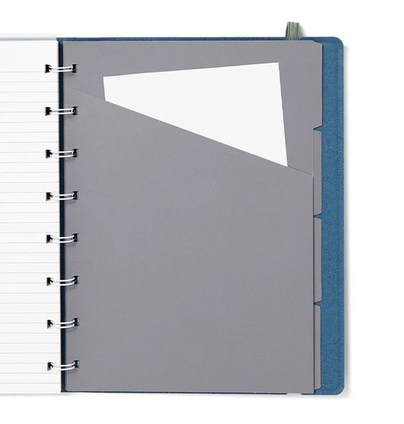 Блокноти зі змінними аркушамиБлокнот Filofax Contemporary A5, Blue Steel придбати в Dreamarium