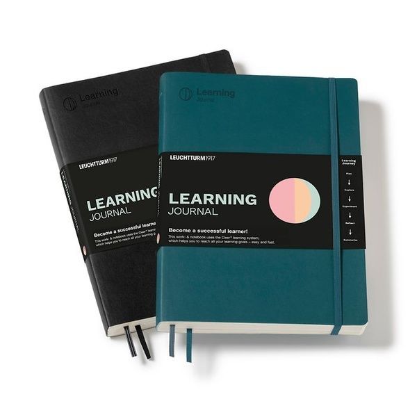 Мотиваційні блокнотиБлокнот Leuchtturm1917 Learning Journal, Composition, Чорний (англ) придбати в Dreamarium