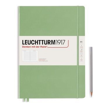 БлокнотиБлокнот Leuchtturm1917 Master Slim A4+, Sage, лінія придбати в Dreamarium