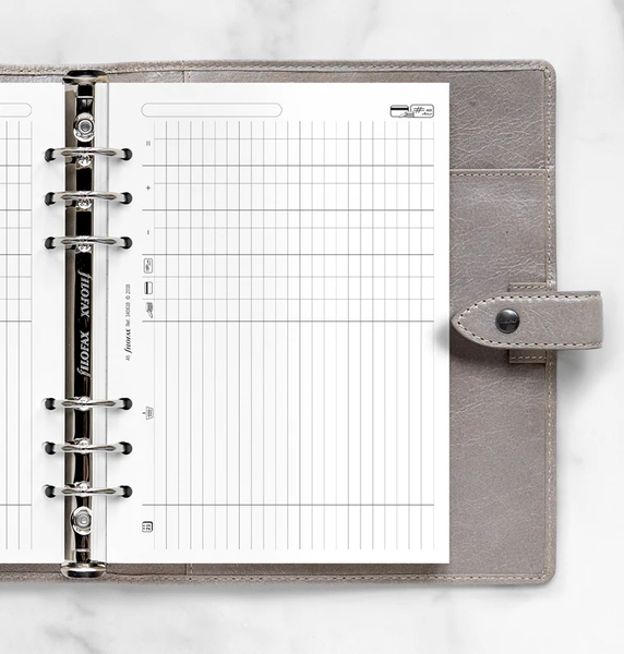 Бланки для органайзерівБланки Фінанси Filofax, A5, білі придбати в Dreamarium