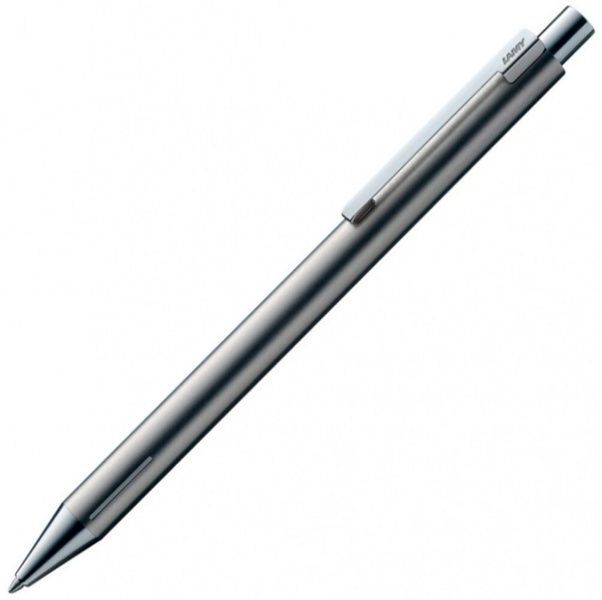 Кулькові ручкиКулькова ручка Lamy Econ Satin, срібляста (чорний стрижень) придбати в Dreamarium