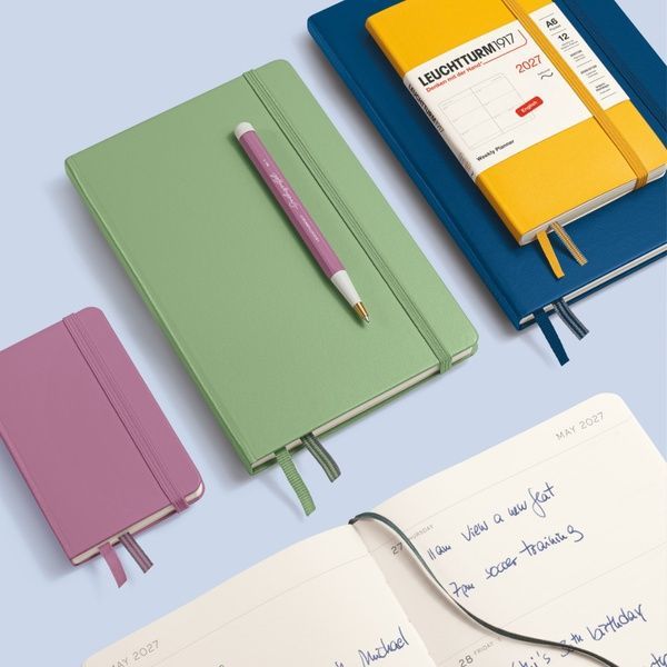Датовані блокнотиЩотижневик Leuchtturm1917 Pocket (A6) м'яка обкл., 2027 Sage придбати в Dreamarium
