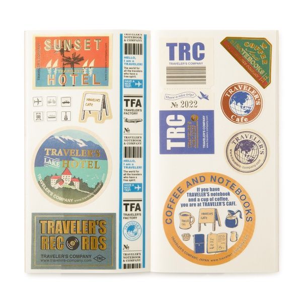 Traveler's NotebookЗмінний блокнот для TRAVELER'S notebook, Regular Size, папір для стікерів (031) придбати в Dreamarium