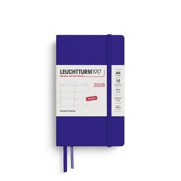 Датовані блокнотиЩотижневик Leuchtturm1917 Pocket (A6) 2026 Ink придбати в Dreamarium