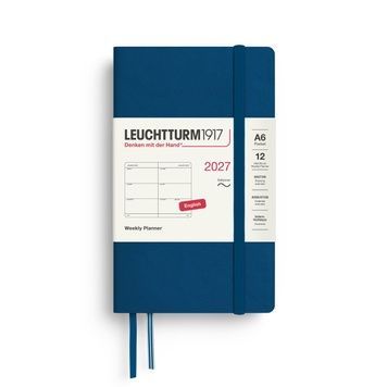 Датовані блокнотиЩотижневик Leuchtturm1917 Pocket (A6) м'яка обкл., 2027 Indigo придбати в Dreamarium