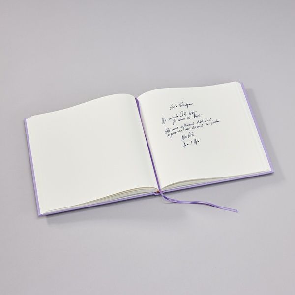 Гостьові книгиГостьова книга Semikolon, Slim, lilac silk придбати в Dreamarium