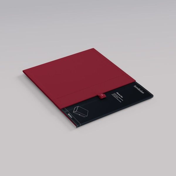 Коробки інтер'єрніКоробка Semikolon, 4Rooms, Medium, Burgundy придбати в Dreamarium