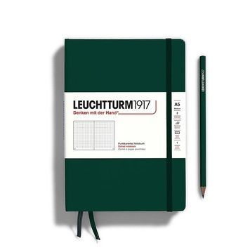 БлокнотиБлокнот Leuchtturm1917 Середній, Forest Green, Крапка придбати в Dreamarium