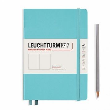 БлокнотиБлокнот Leuchtturm1917 Середній, Aquamarine, чисті аркуші придбати в Dreamarium