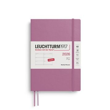Датовані блокнотиЩотижневик Leuchtturm1917 Medium (A5) м'яка обкл., 2026 Dusty Rose придбати в Dreamarium