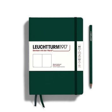 БлокнотиБлокнот Leuchtturm1917 Середній, Forest Green, Чисті аркуші придбати в Dreamarium