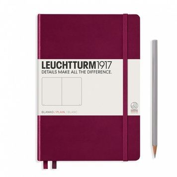 БлокнотиБлокнот Leuchtturm1917 Середній, Винний, чисті аркуші придбати в Dreamarium